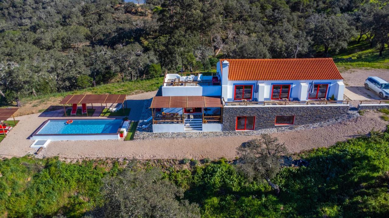 Sierra Melides Villa,Alentejo, Br2 With Private Pool, Br3 With Private Pool - Near Beach São Francisco da Serra Eksteriør bilde